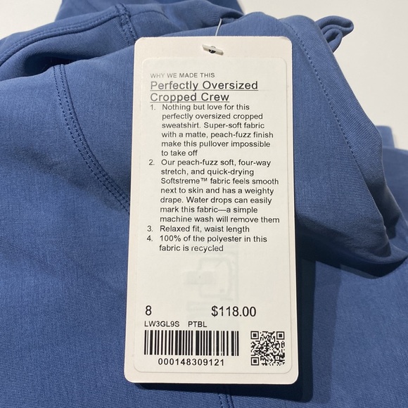 lululemon athletica Classic Blue Crewneck - Picture 6 of 8